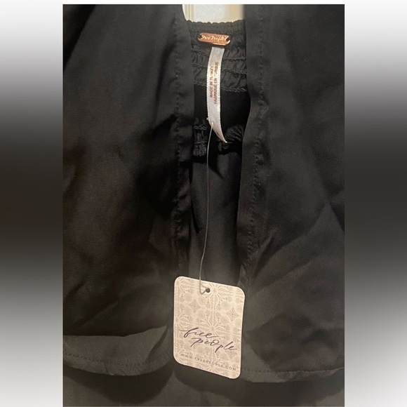 FREE PEOPLE Calista Top in Black size:Large - Picture 5 of 6